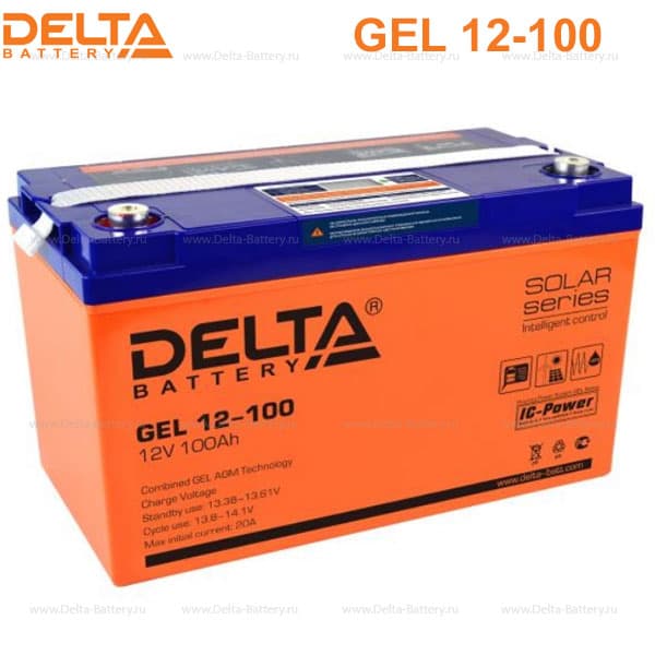 Аккумуляторная батарея Delta GEL 12-100 в Белгороде