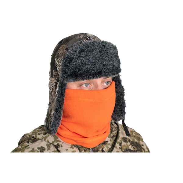 Шарф 3 в 1 / флис / оранжевый в Белгороде